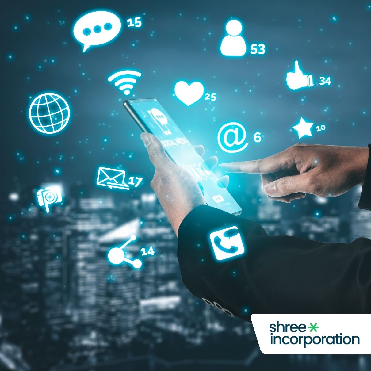 social-media-online-marketing-shreeincorporation